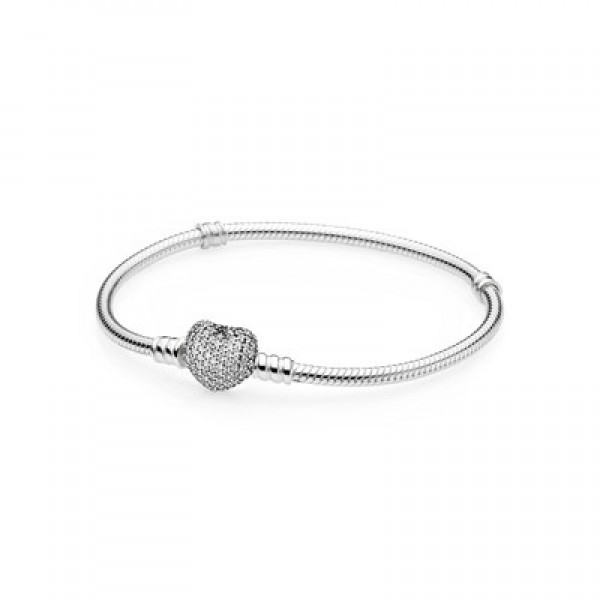 Pandora Pave Heart Bracelet