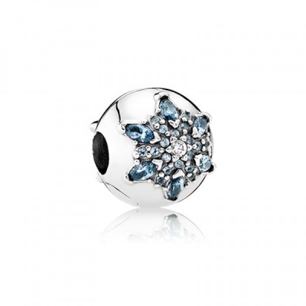 Pandora Crystalized Snowflake Multi-Colored Crystal & Clear