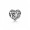 Pandora April Signature Heart Rock Crystal
