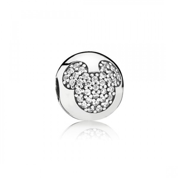 Pandora Jewelry Disney Mickey Pave Clip
