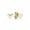 Pandora Jewelry Petite Heart Stud Earrings 14K Gold