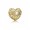 Pandora Jewelry Vintage Heart White Pearl 14K Gold