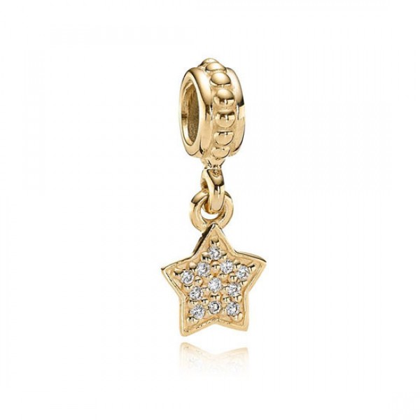 Pandora Pave Brilliant Star Diamond 14K Gold