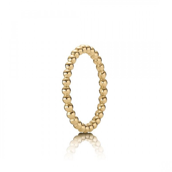 Pandora Jewelry Eternal Cloud Stackable Ring 14K Gold
