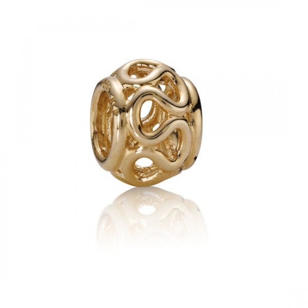 Pandora Jewelry Intertwined Swirl 14K Gold