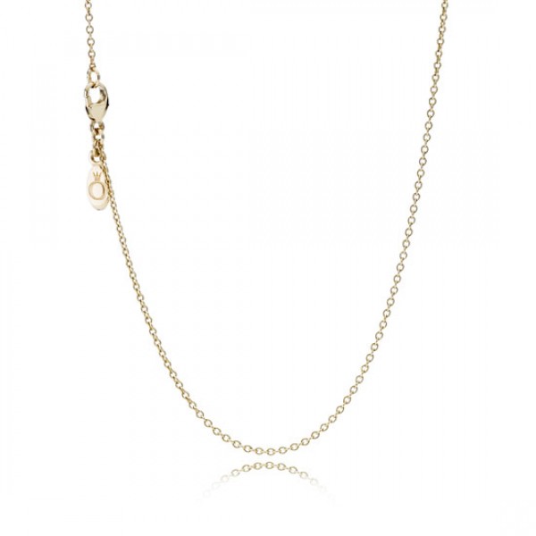 Pandora Jewelry Necklace Chain 14K Gold