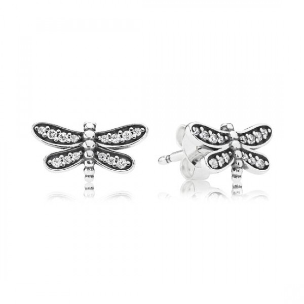 Pandora Petite Dragonfly Stud Earrings