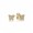 Pandora Petite Butterfly Stud Earrings 14K Gold