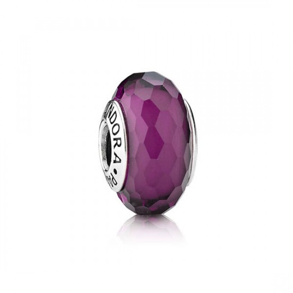 Pandora Fascinating Purple Murano Glass