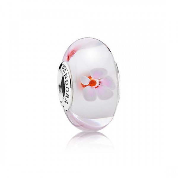 Pandora Cherry Blossom Murano Glass