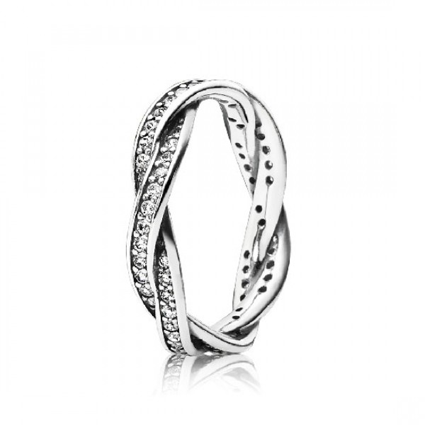 Pandora Jewelry Twist Of Fate Stackable Ring
