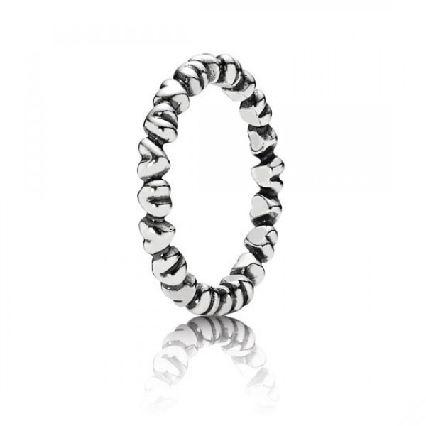 Pandora Forever Love Stackable Heart Ring