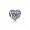 Pandora September Signature Heart Synthetic Sapphire