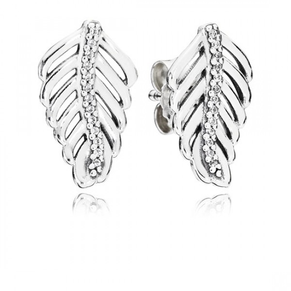 Pandora Shimmering Feathers-Clear