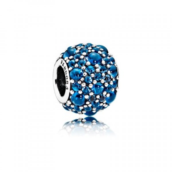 Pandora Shimmering Droplets-London Blue Crystal