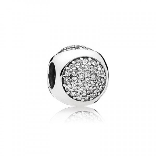 Pandora Dazzling Droplet Charm-Clear