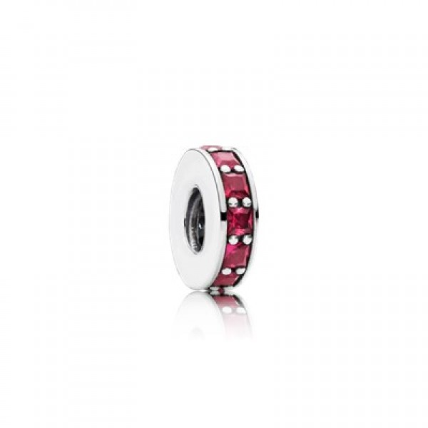 Pandora Eternity Spacer Synthetic Ruby