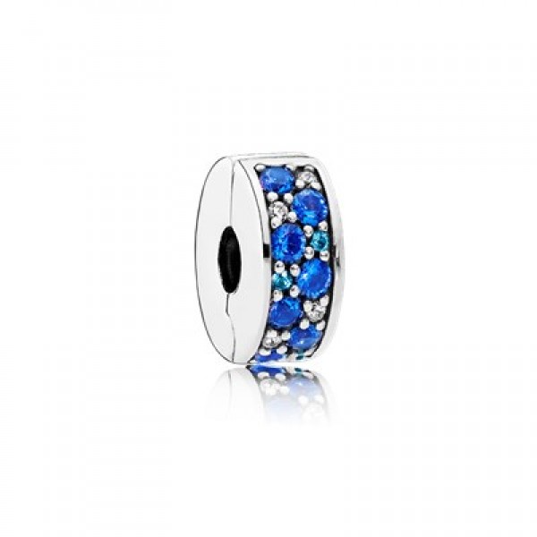 Pandora Mosaic Shining Elegance Clip-Multi-Colored Crystals &am Jewelry