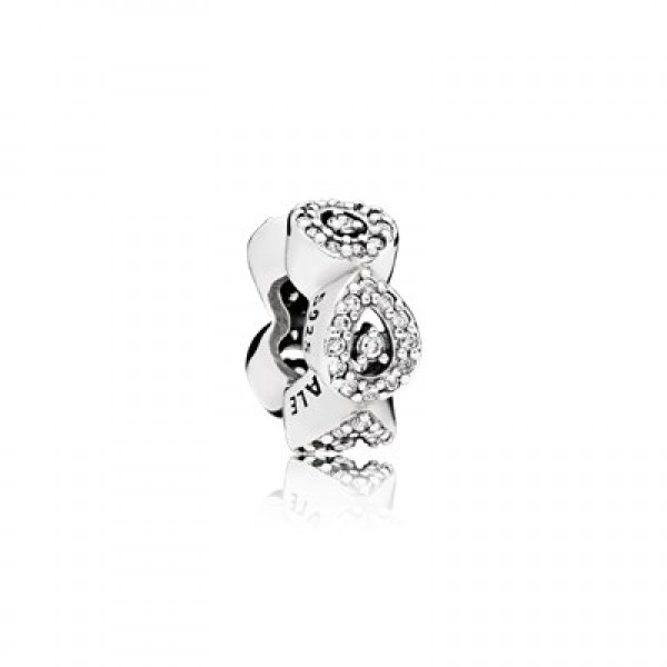 Pandora Cascading Glamour Spacer-Clear